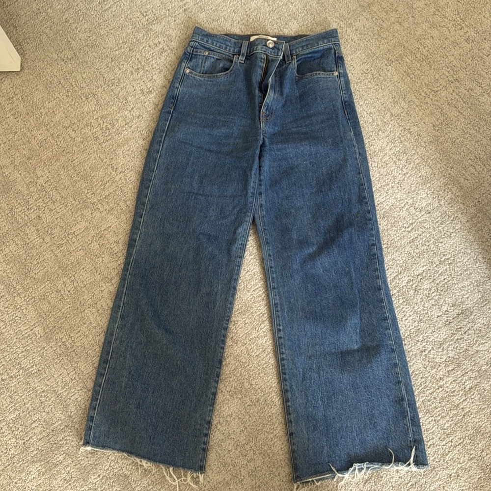 SLVRLAKE Grace cropped Jean size 26
